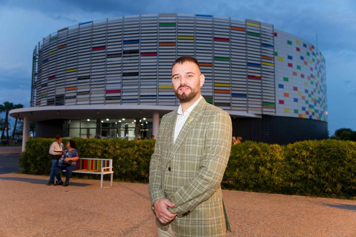 El president de la comissió de Fadrell, Rubén Llansola
