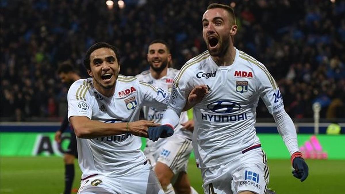 Sergi Darder marcó el segundo gol del Lyon