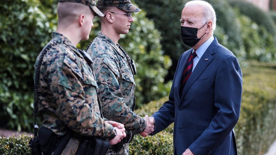 Biden dice que &quot;no tiene intención&quot; de desplegar fuerzas de EEUU o la OTAN en Ucrania