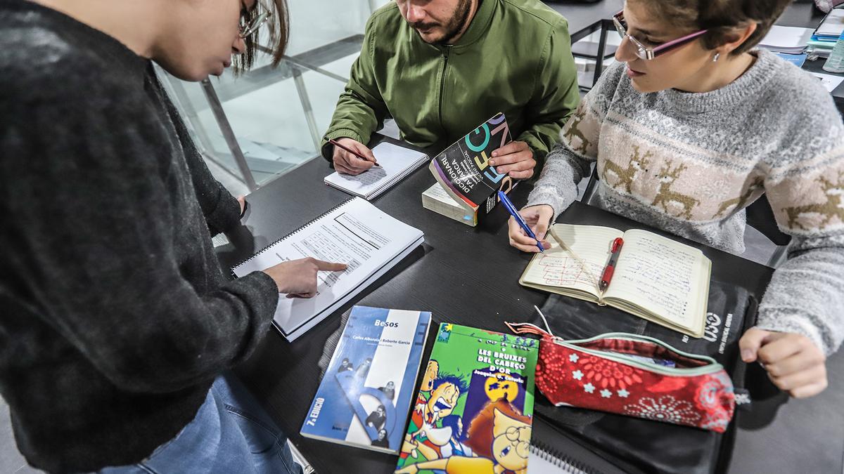 Docentes preparando el inicio de curso
