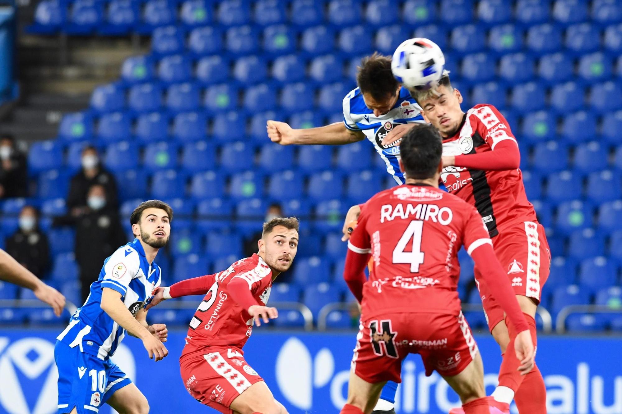 El Dépor empata ante Unionistas en Riazor