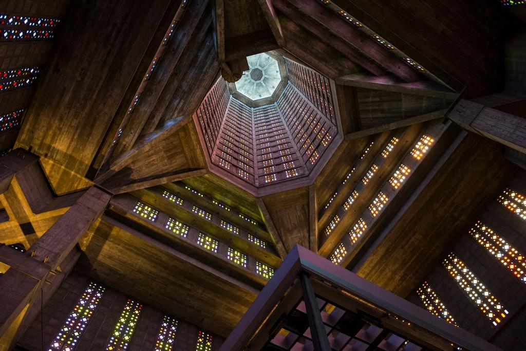 Iglesia de San Joseph's en Le Havre, Francia