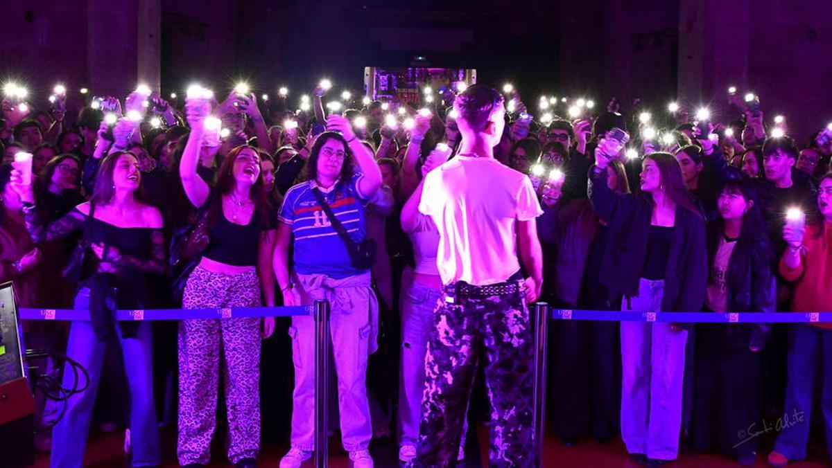 Imaxe de arquivo dun concerto de Kid Mount na USC