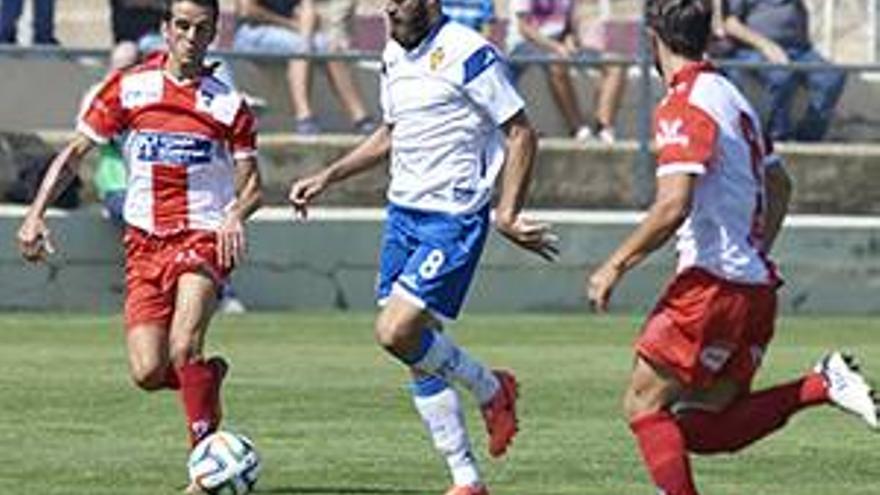 Triunfo del Real Zaragoza B con goles de Guti, Gabarre y Rami (3-2)