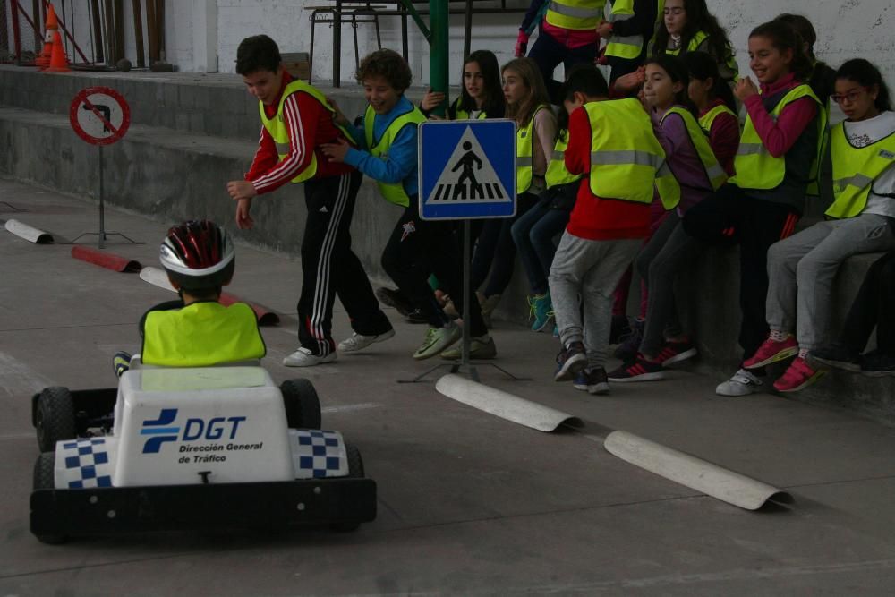 Seguridad vial en el colegio Pérez Viondi