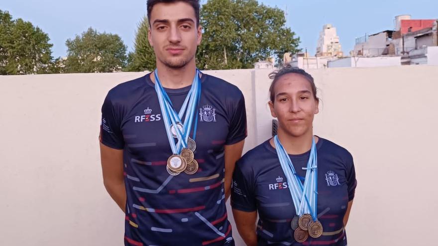 Carolina Ganado y Javier Huerga dominan el II Torneo Latinoamericano de Salvamento Acuático Deportivo Indoor 2023