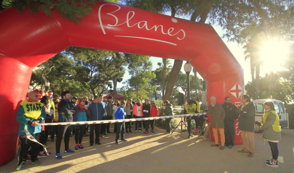 La marxa per la Diabetis de Blanes