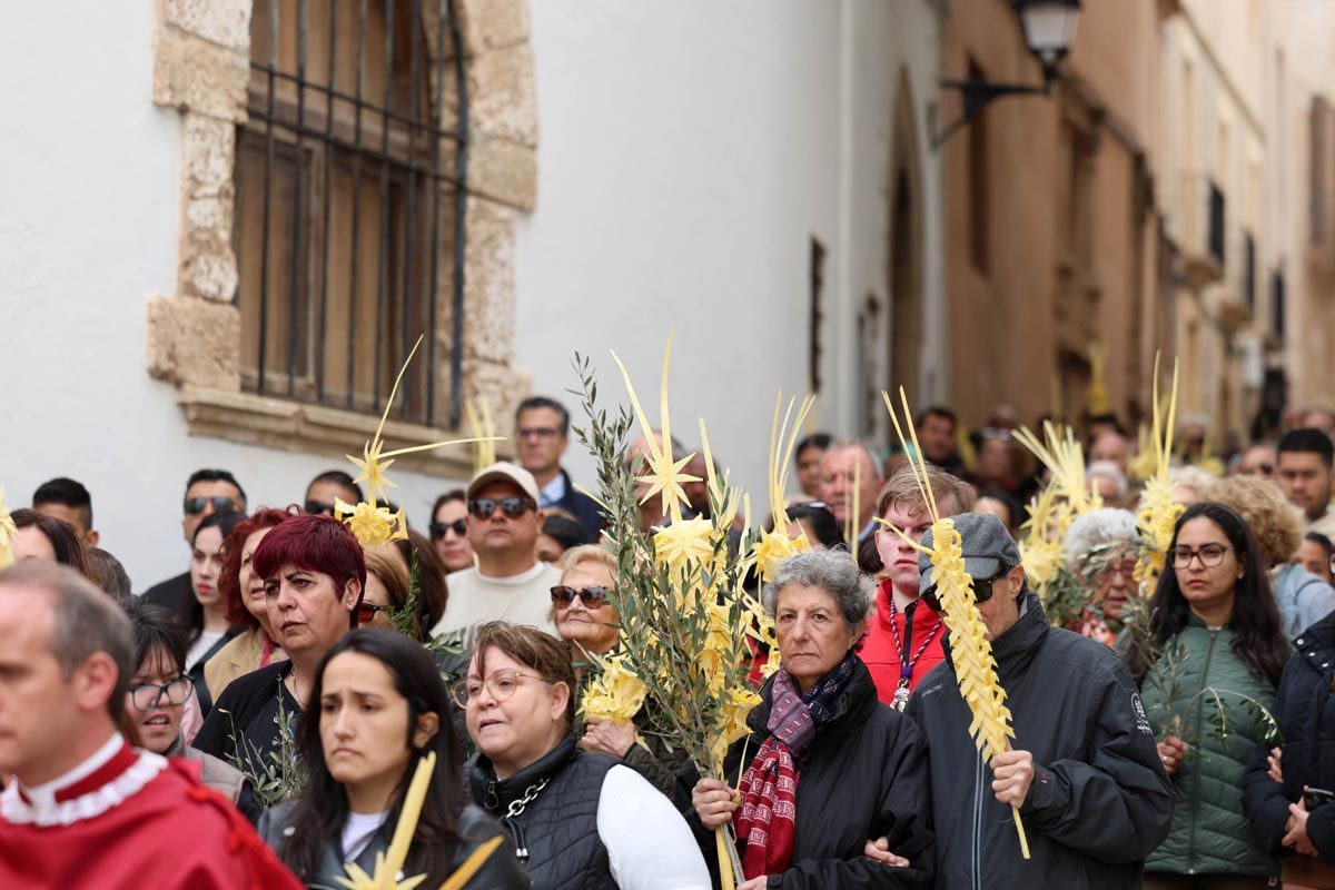 Todas las imágenes de la procesión de la Borriquita en Ibiza