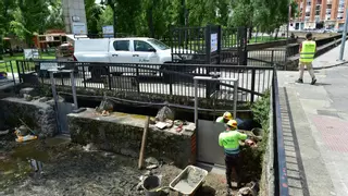 Empiezan las obras para conseguir la bandera azul en La Isla de Plasencia