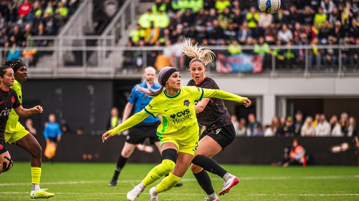 Trinity Rodman se ha convertido en el gran reclamo del fútbol femenino estadounidense