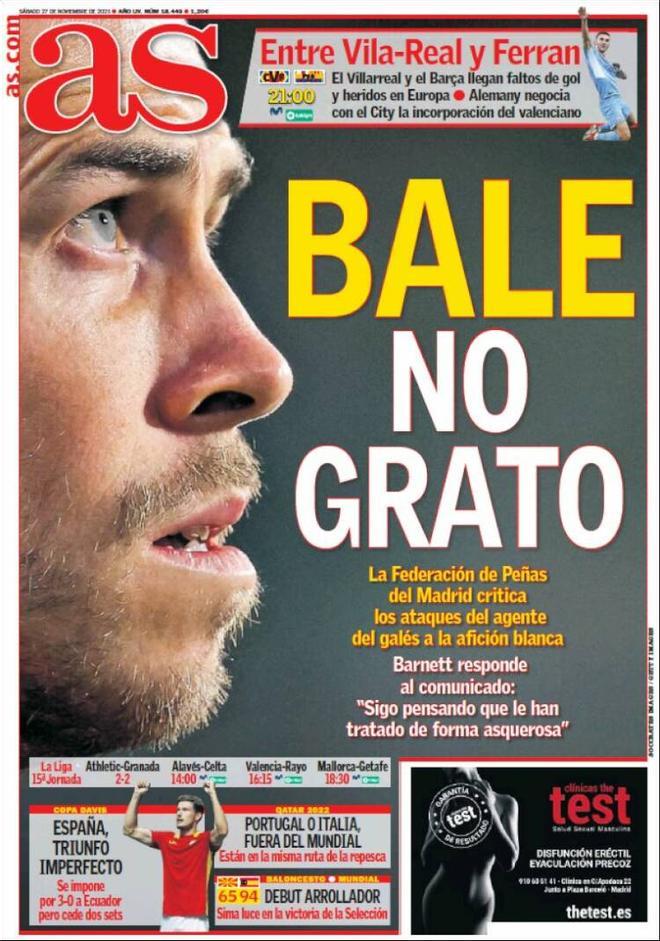 Las portadas de la prensa deportiva de hoy