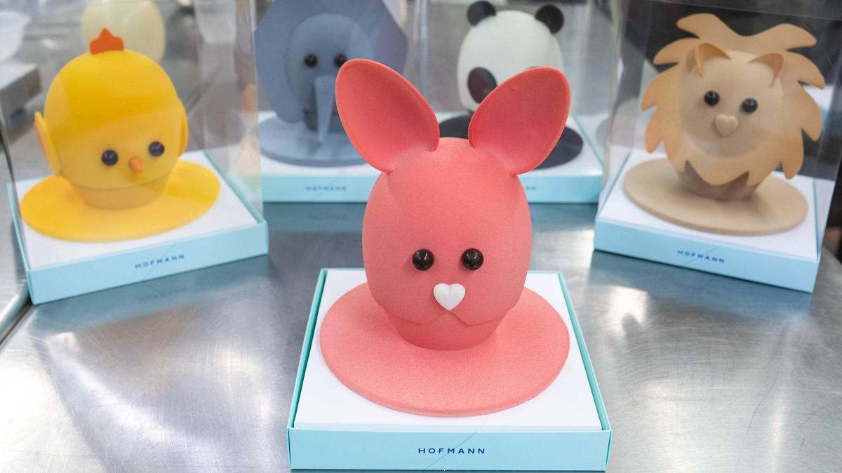 Monas de Pascua hechas por la pastelera Catarina Moráis.