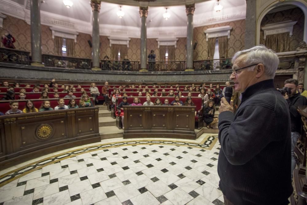 Pleno infantil en el Ayuntamiento de València