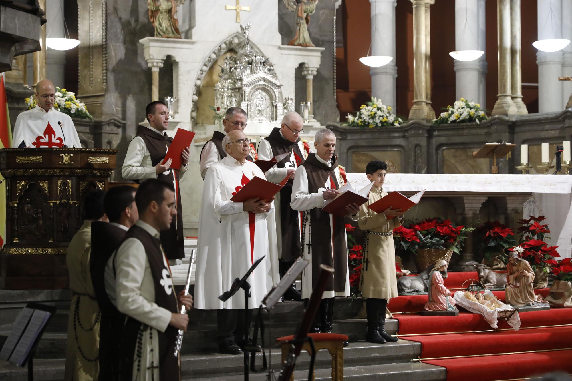 Homenaje musical a la sagrada familia en la Basílica de Gijón