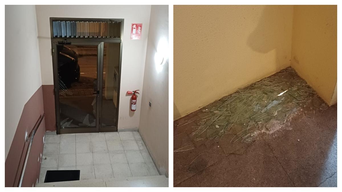 Les fotos de les destrosses després d'una discussió pel volum a Girona