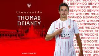 El danés Delaney, nuevo jugador del Sevilla