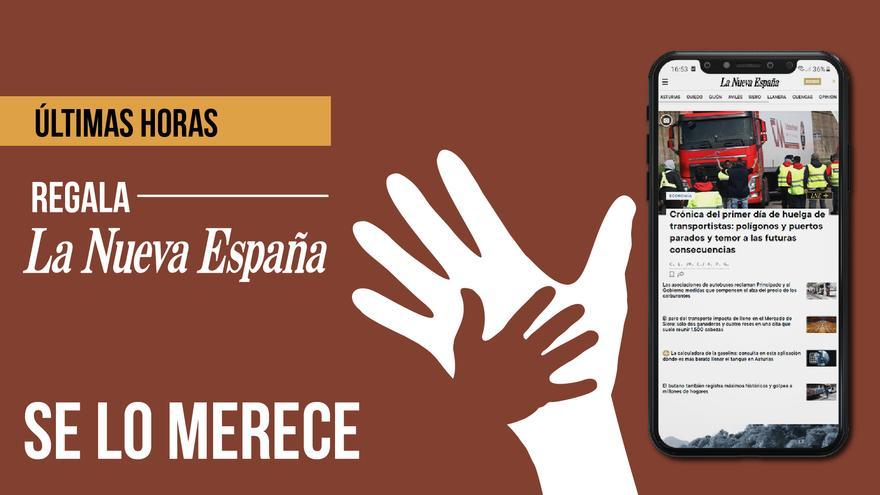 ÚLTIMAS HORAS DE OFERTA: consigue tu acceso premium a LA NUEVA ESPAÑA aquí por poco más de dos euros al mes