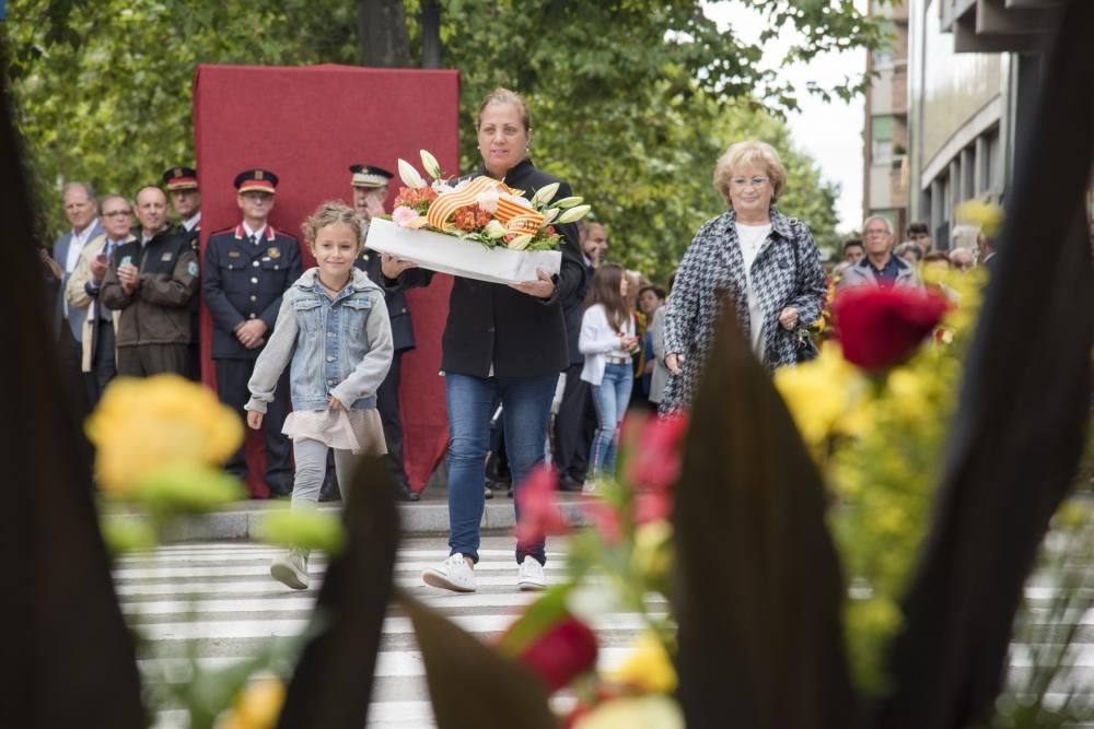 Celebració institucional de la Diada a Manresa