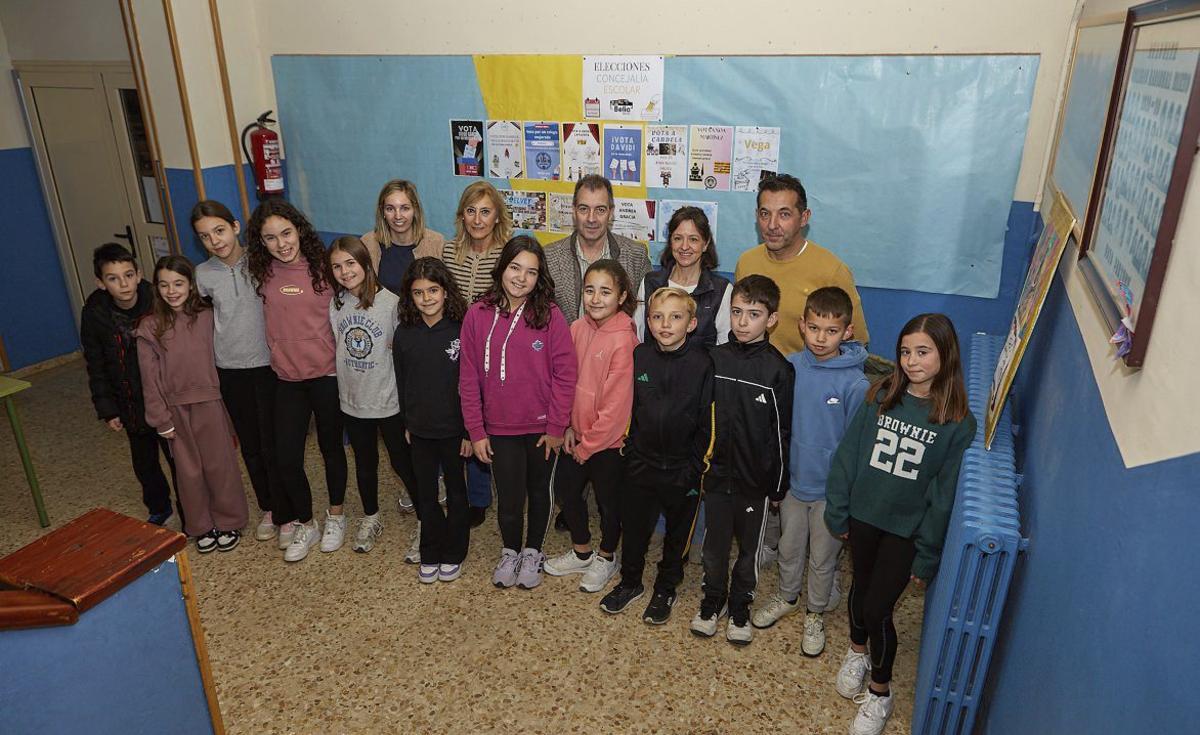 Los alumnos de Educación Primaria del Colegio Belia participan en la vida pública.