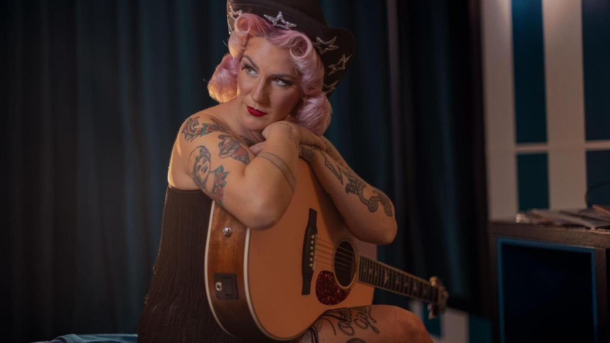 Una imagen promocional de Angela Hoodoo