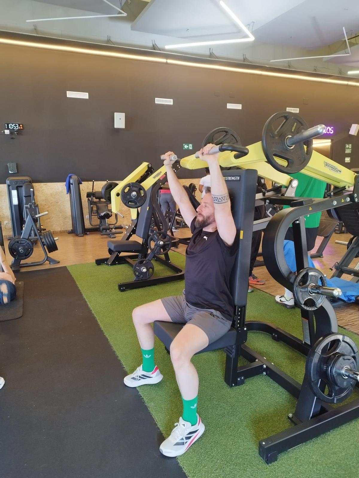 El centro ha renovado su zona de entrenamiento.