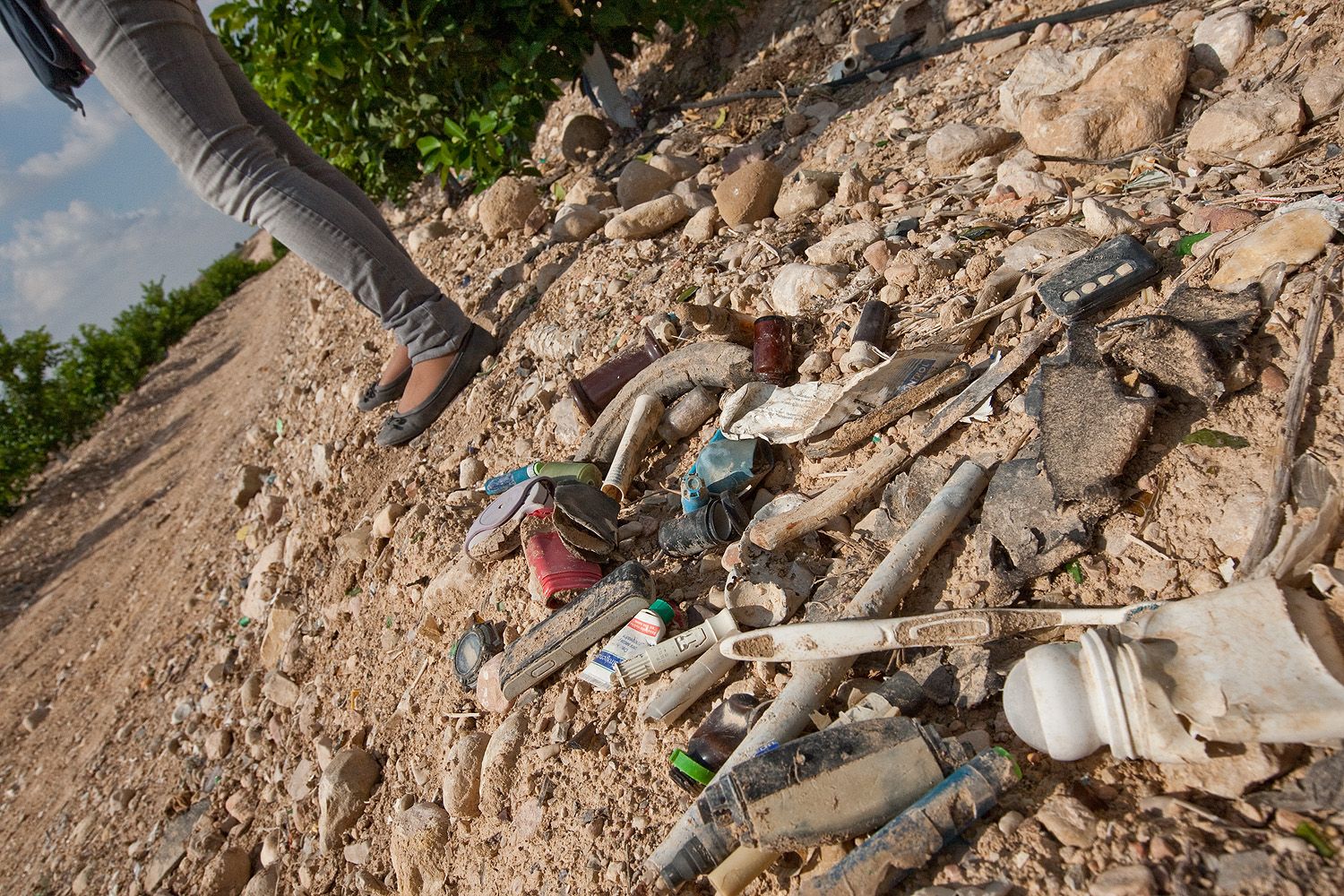 Fincas contaminadas, protestas vecinales, y catas de la Guardia Civil en las zonas de enterramiento de basura entre 2005 y 2011