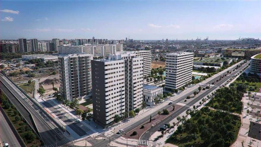Metrovacesa inicia las obras de un centenar de viviendas de obra nueva en València