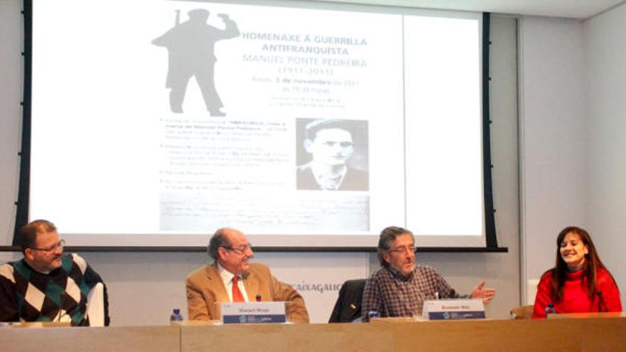 La CRMH rinde homenaje a Manuel Ponte  Pedreira