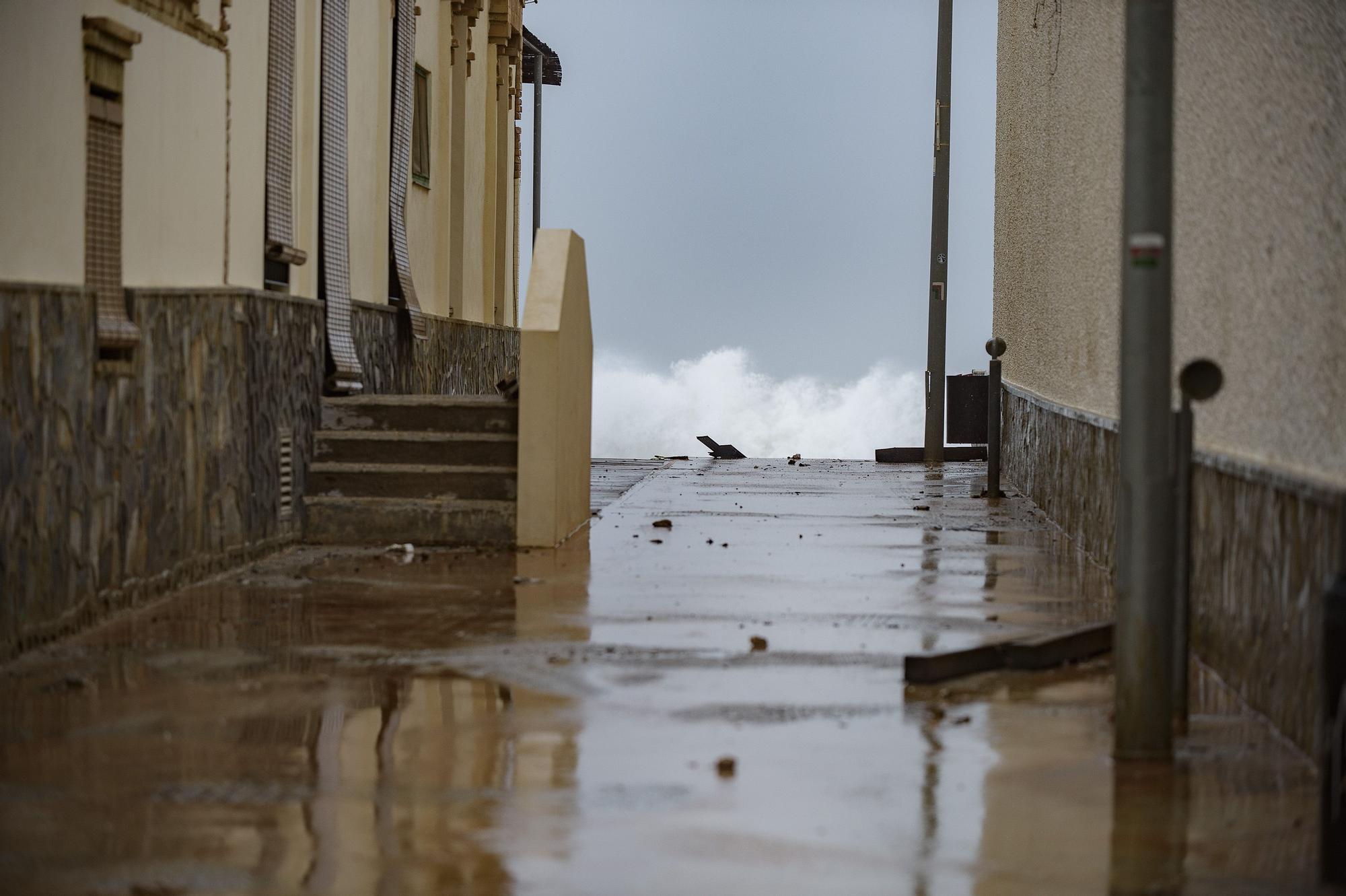 Así ha sido el temporal en Cabo de Palos y La Manga