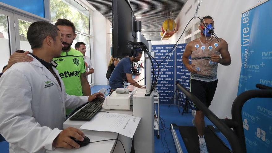 Los jugadores del Levante ya han pasado las pruebas físicas.