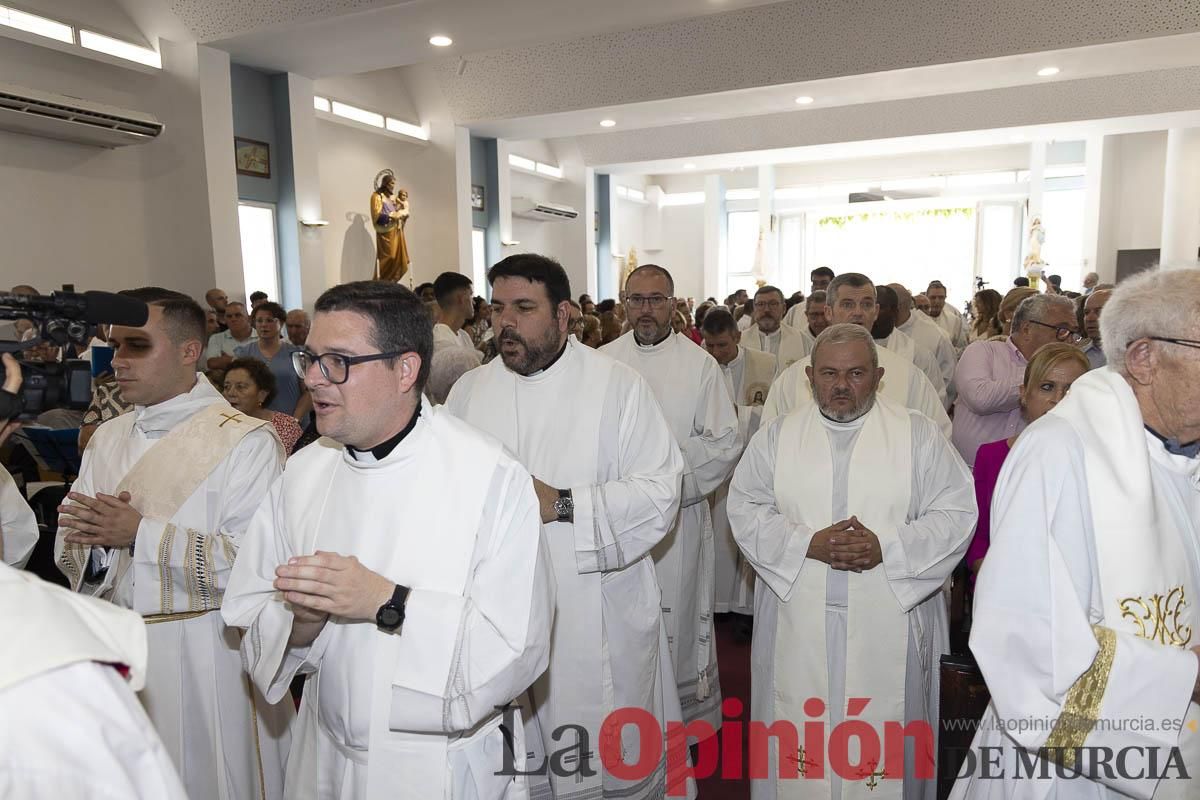 Así se ha vivido la ordenación sacerdotal de Miguel Tovar Fernández en la pedanía molinense de Torrealta