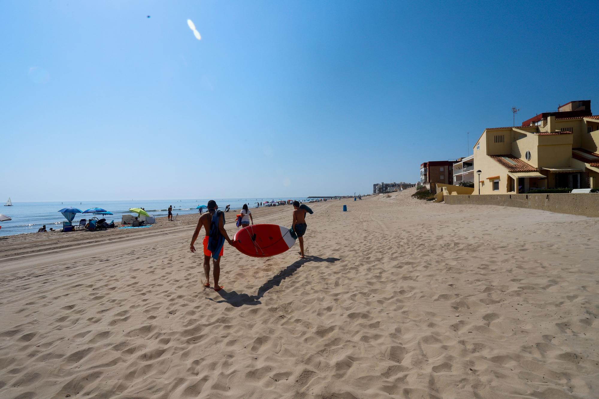 Las playas valencianas se enfrentan a graves problemas de regresión