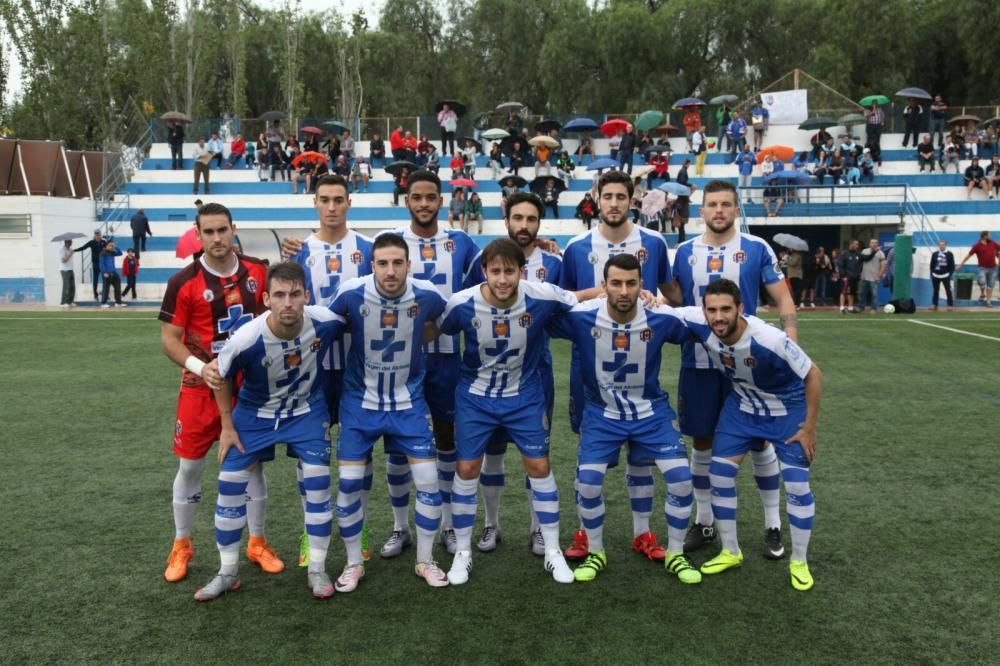 Partido entre el Lorca Deportiva y el Mar Menor