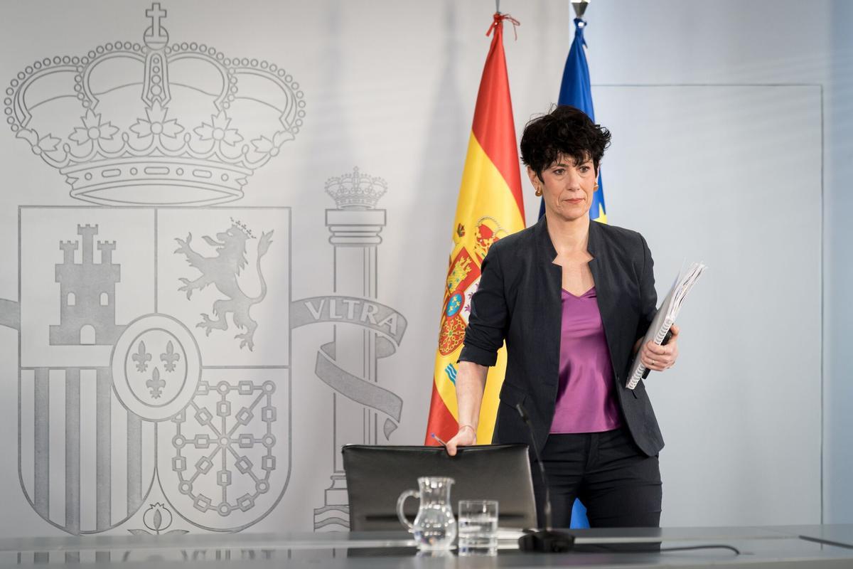 La ministra de Inclusión, Seguridad Social y Migraciones de España, Elma Saiz.