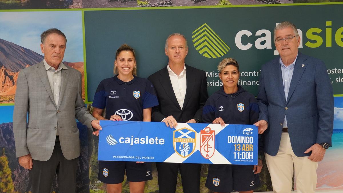 Un momento de la presentación del partido.
