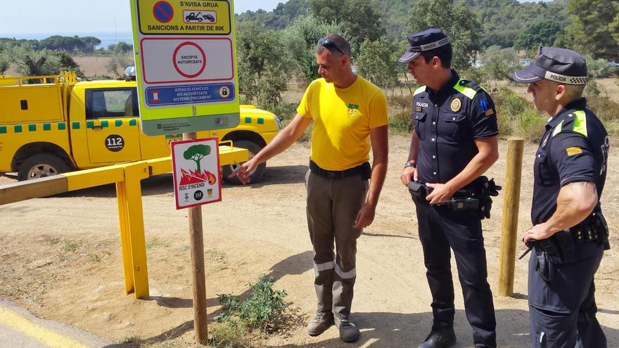 Palamós tanca a partir de dissabte l&#039;accés motoritzat als espais de Castell-Cap Roig i S&#039;Alguer-Pineda d&#039;en Gori