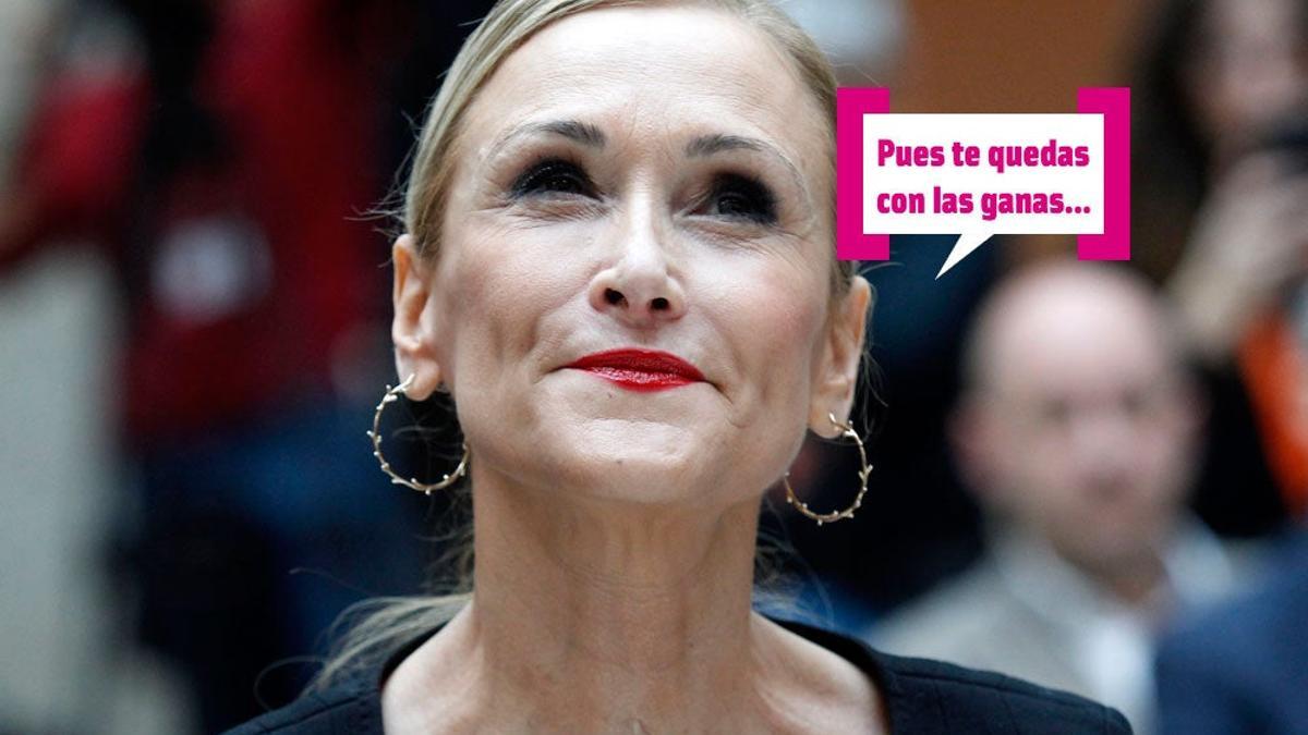 Cristina Cifuentes no irá a 'Supervivientes'