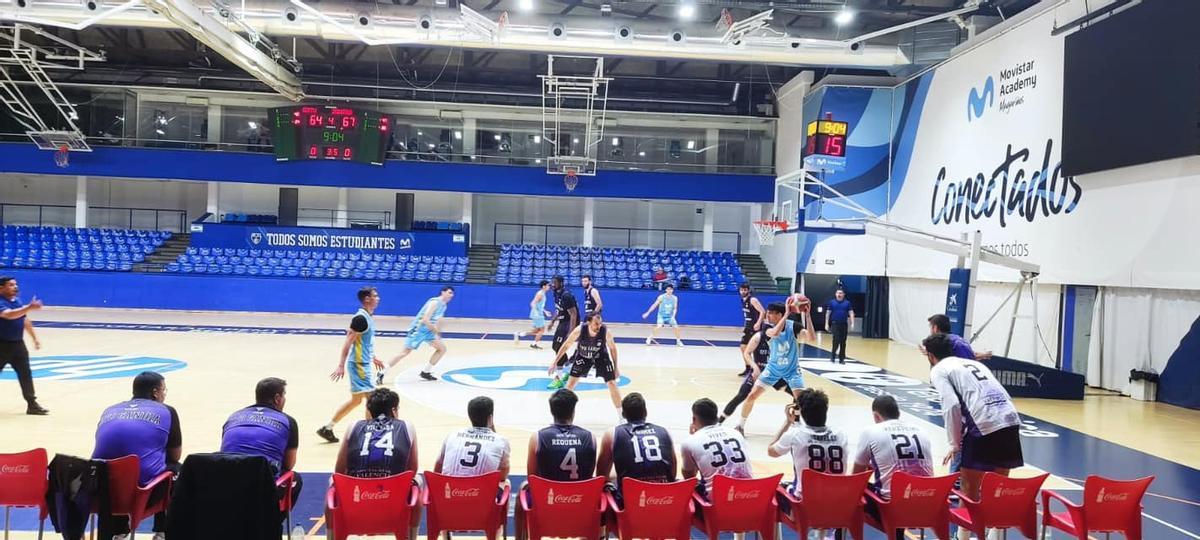 Una imagen del Movistar Estudiantes vs Proinbeni UpB Gandia del miércoles en Madrid