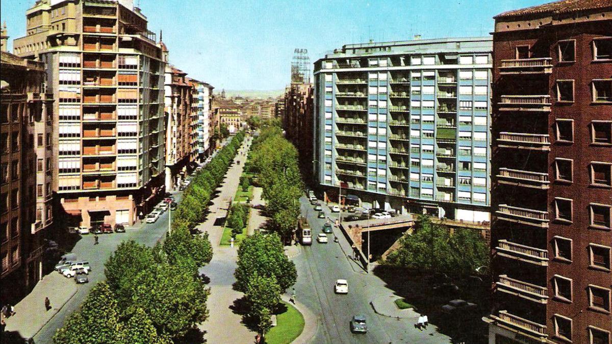 Paseo Calvo Sotelo (Gran Vía), 1968