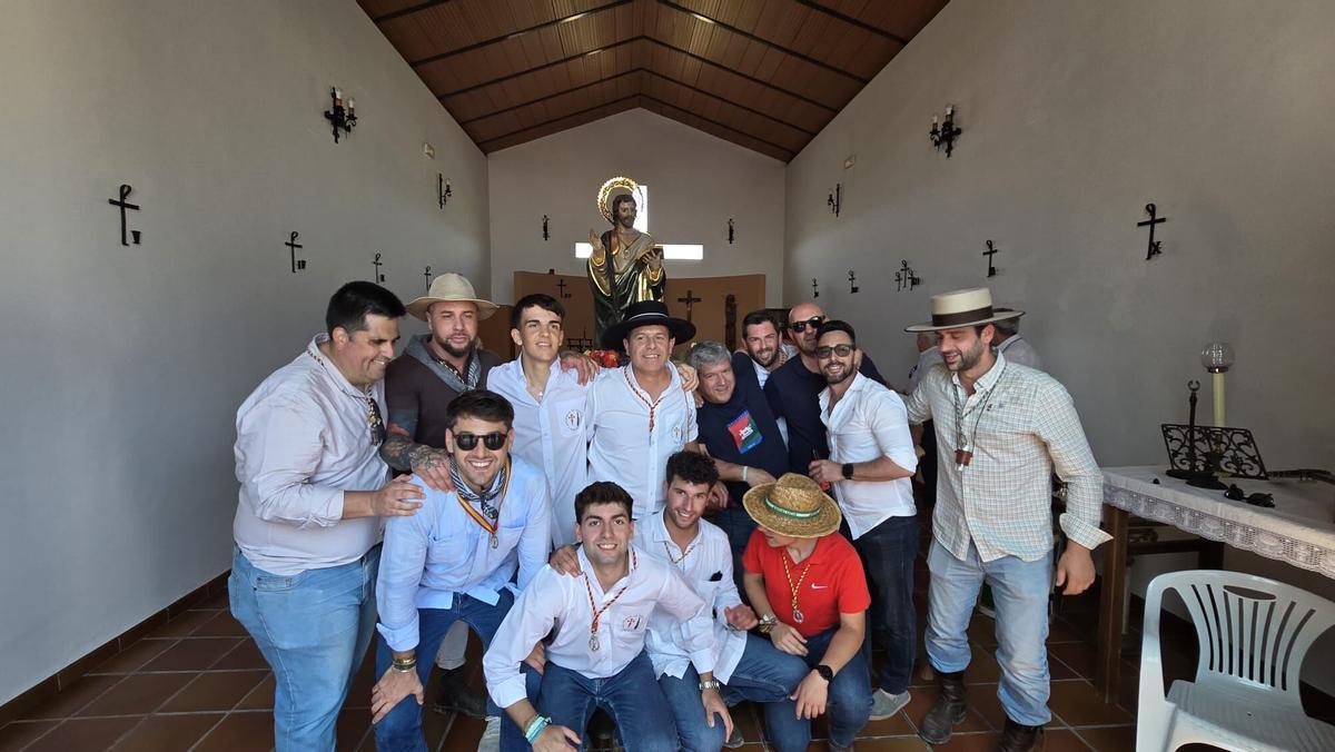 Pedro Abad vive su gran día de romería en honor a Santiago el Menor