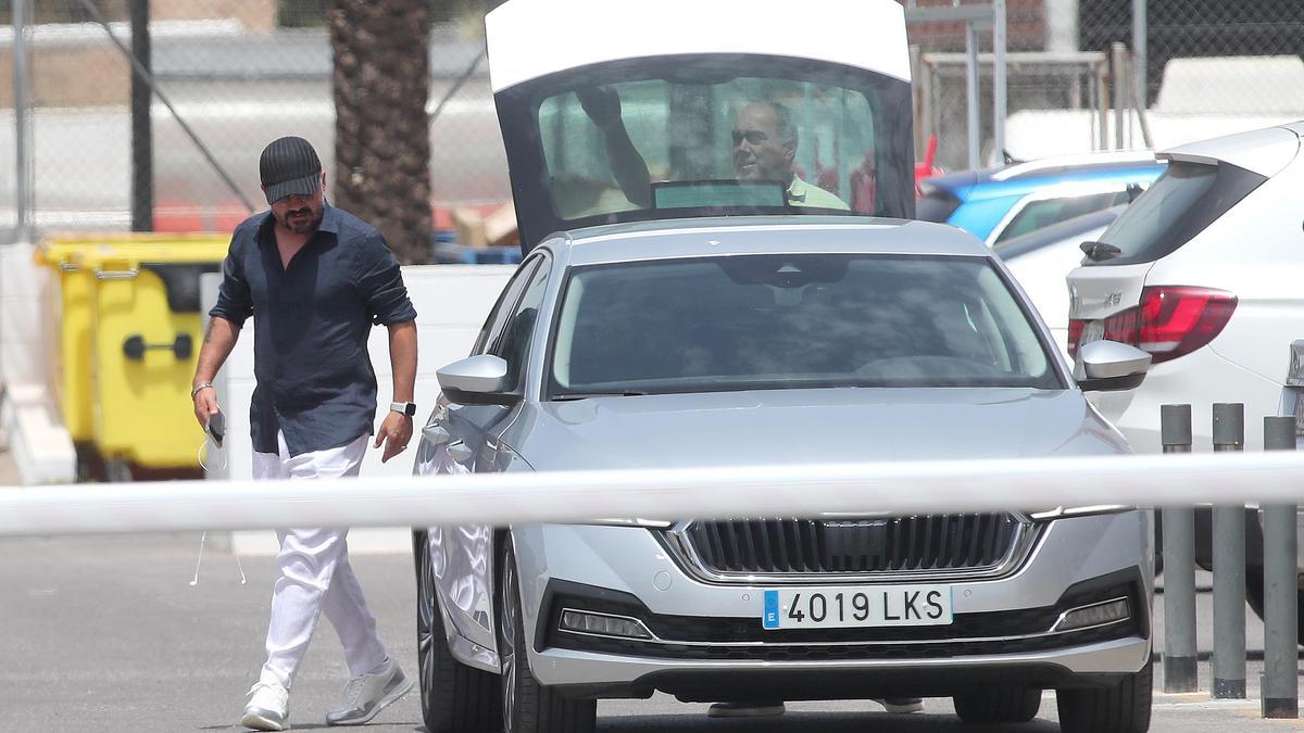 Gattuso, en su regreso a la Ciudad Deportiva de Paterna