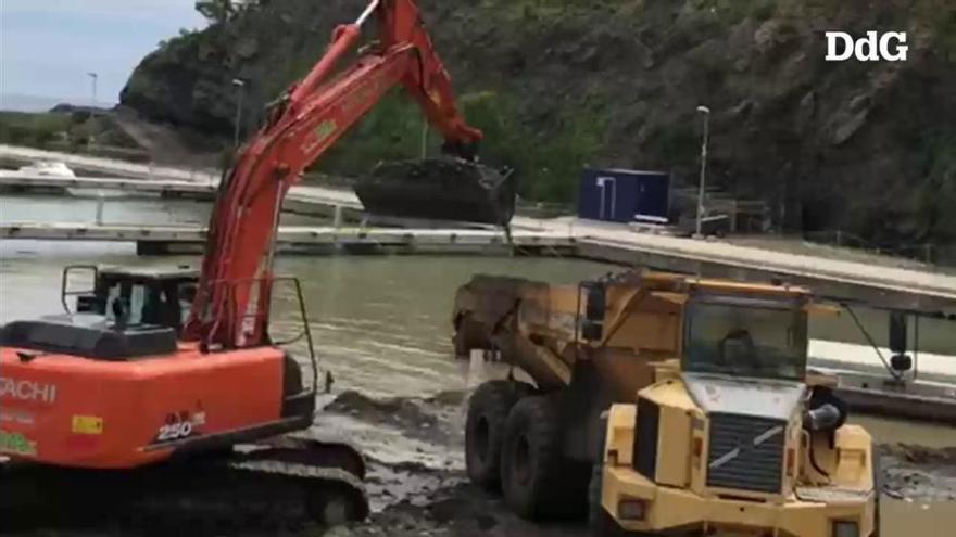 Vídeo: Polèmica neteja del Port i la platja de Colera