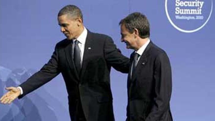 Obama presiona a Zapatero para que reduzca el déficit público español