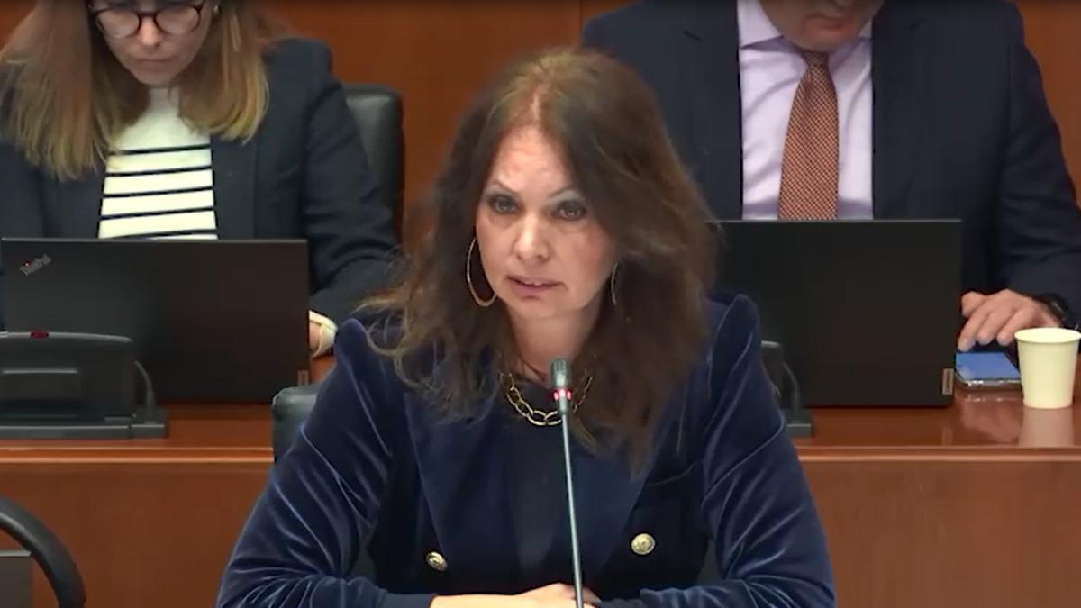 VÍDEO | Carmen Herrarte: "A Pedro Sánchez le apoyan los violadores, los golpistas, ETA y Hamás"