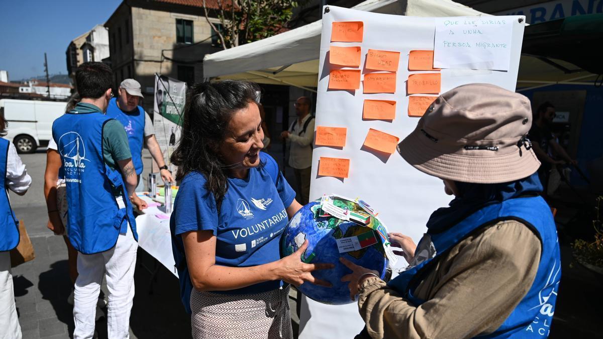 Fronteras inventadas en Pontevedra para defender el derecho al refugio.