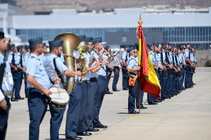 22-06-20   GENTE Y CULTURA. BASE AEREA DE GANDO. INGENIO TELDE.  Toma de  posesión Juan Pablo Sánchez de Lara como nuevo jefe del Mando Aéreo de Canarias Fotos: Juan Castro.  | 22/06/2020 | Fotógrafo: Juan Carlos Castro