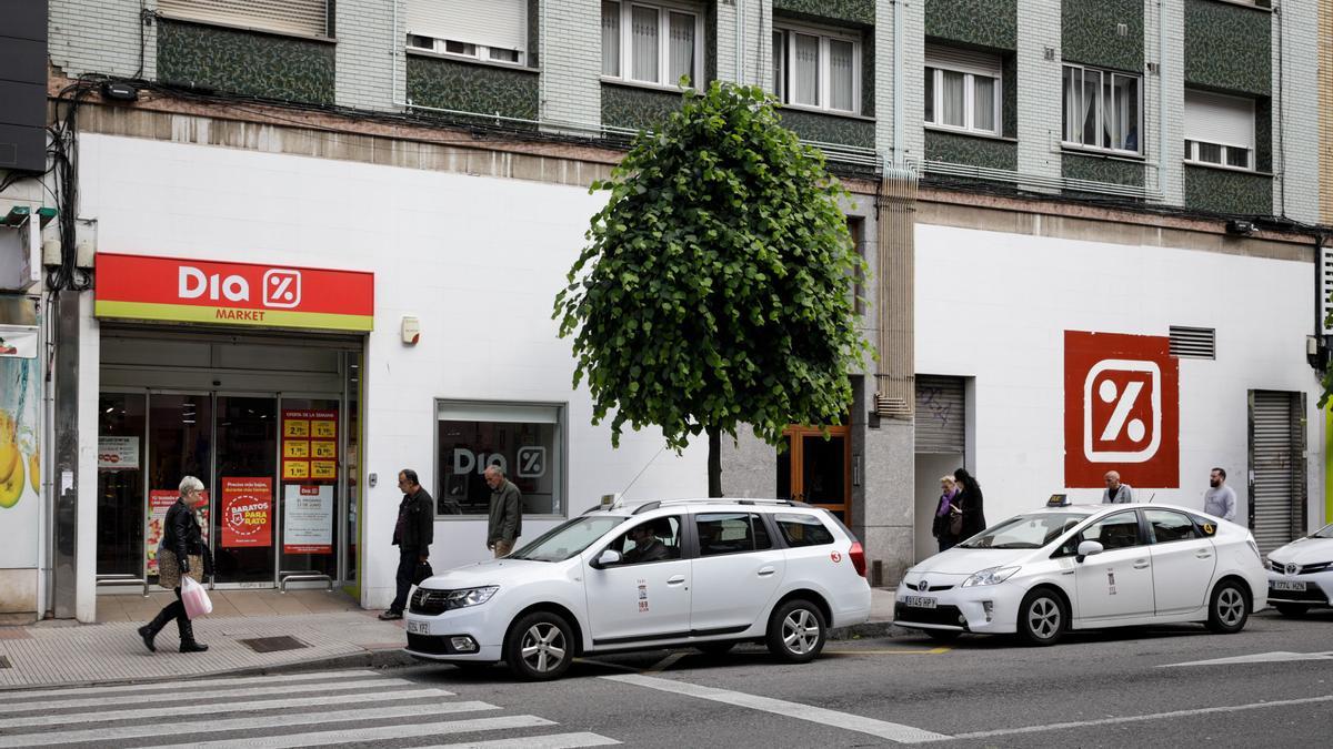 Un establecimiento de la cadena Dia en Gijón