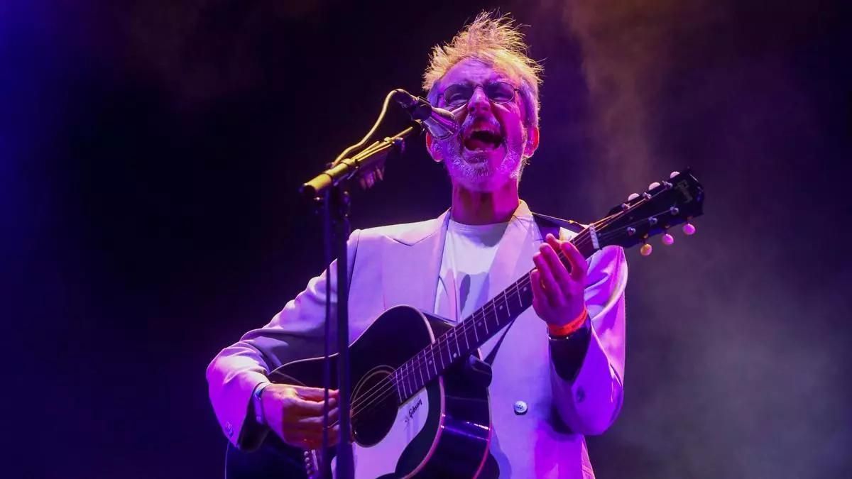 Xoel López en un concierto
