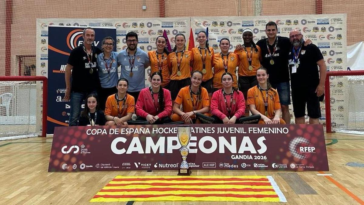 Les saltenques, amb el títol de Copa.