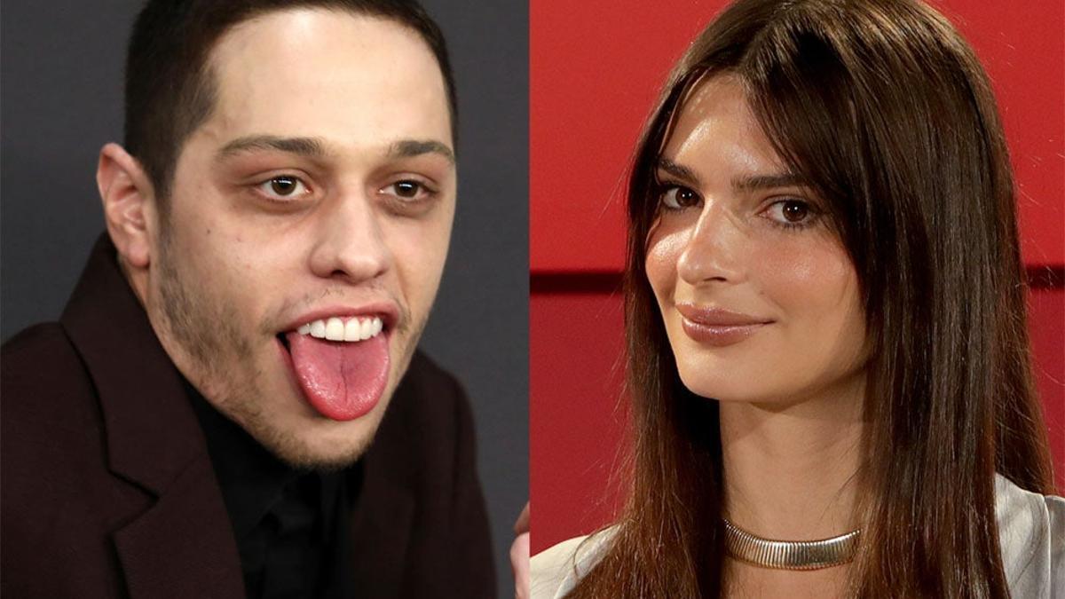 Emily Ratajkowski, pillada en una app de citas... Holi, Pete Davidson